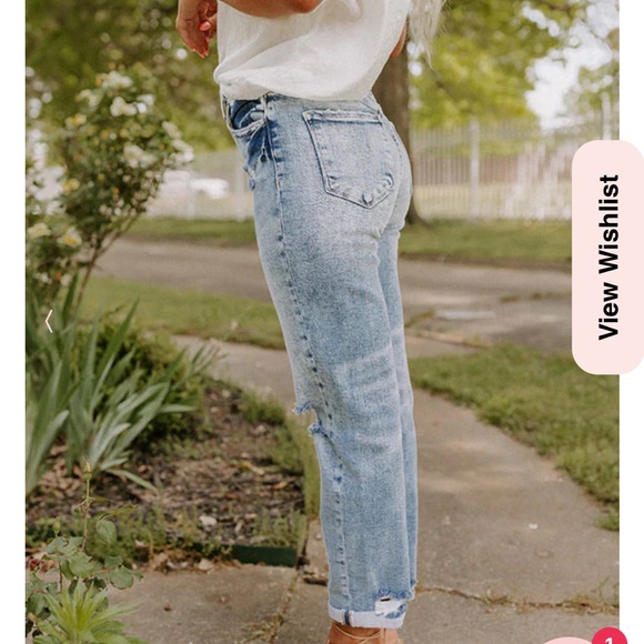 Abercrombie boyfriend distressed jeans - Picture 4 of 9